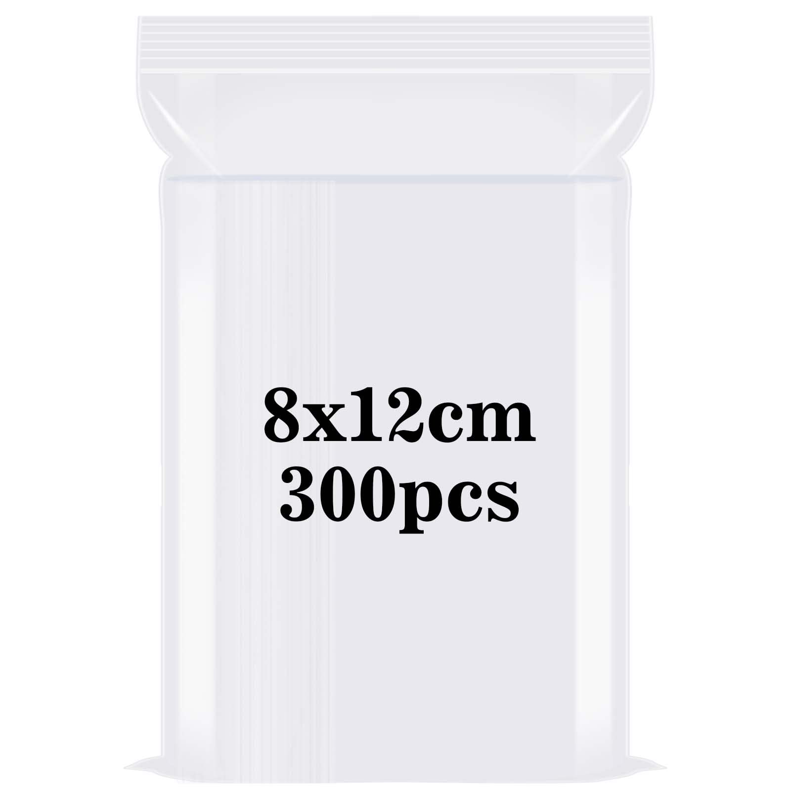 Pakomat 100 Sacchetti Con Cerniera 8x12 Cm – Riutilizzabili, Impermeabili E Trasparenti Per Organizzazione - 6