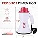 Pyle Megaphone Speaker PA Bullhorn - with Built-in Siren 30 Watt Voice Recorder & 800 Yard Range - Ideal for Football, Soccer, Baseball, Hockey, Basketball, Cheerleading Fans & Coaches - PMP35R