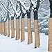200Ft x 4'' Tree Wrap for Damaged Bark, Weather Resistant Tree Trunk Protectors Wraps with Double-Sided Tape, Breathable Tree Bark Repair Wrap Bandage to Keep Warm