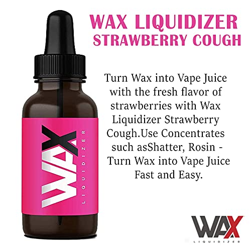 Wax-Liquidizer-Premium-Short-Fill-E-Liquid-Vape-Juice-100ml-Bottle-for-All-E-Cigarettes-Made-in-UK-Strawberry-Cough