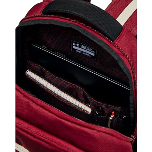 under armour unisex-adult hustle 60 backpack 625 cardinalcardinalblack one size fits most