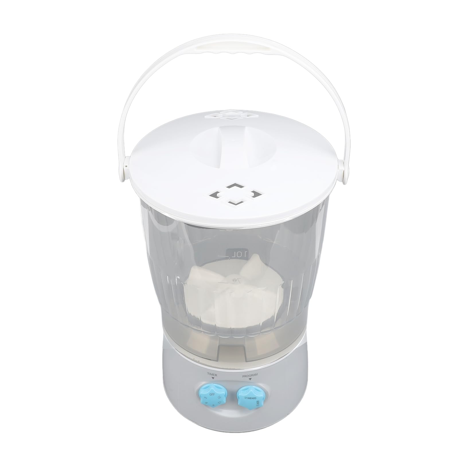 Domary Lavatrice Compatta da 10 Litri, Lavatrice Portatile con Timer da