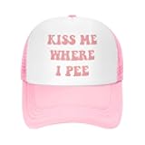 Funny Trucker Hat Can't Nobody Love You Like Jesus for Women and Men Baseball Cap Breathable Mesh Pink
