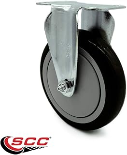 Polyurethane Swivel Top Plate Rigid Caster w/5