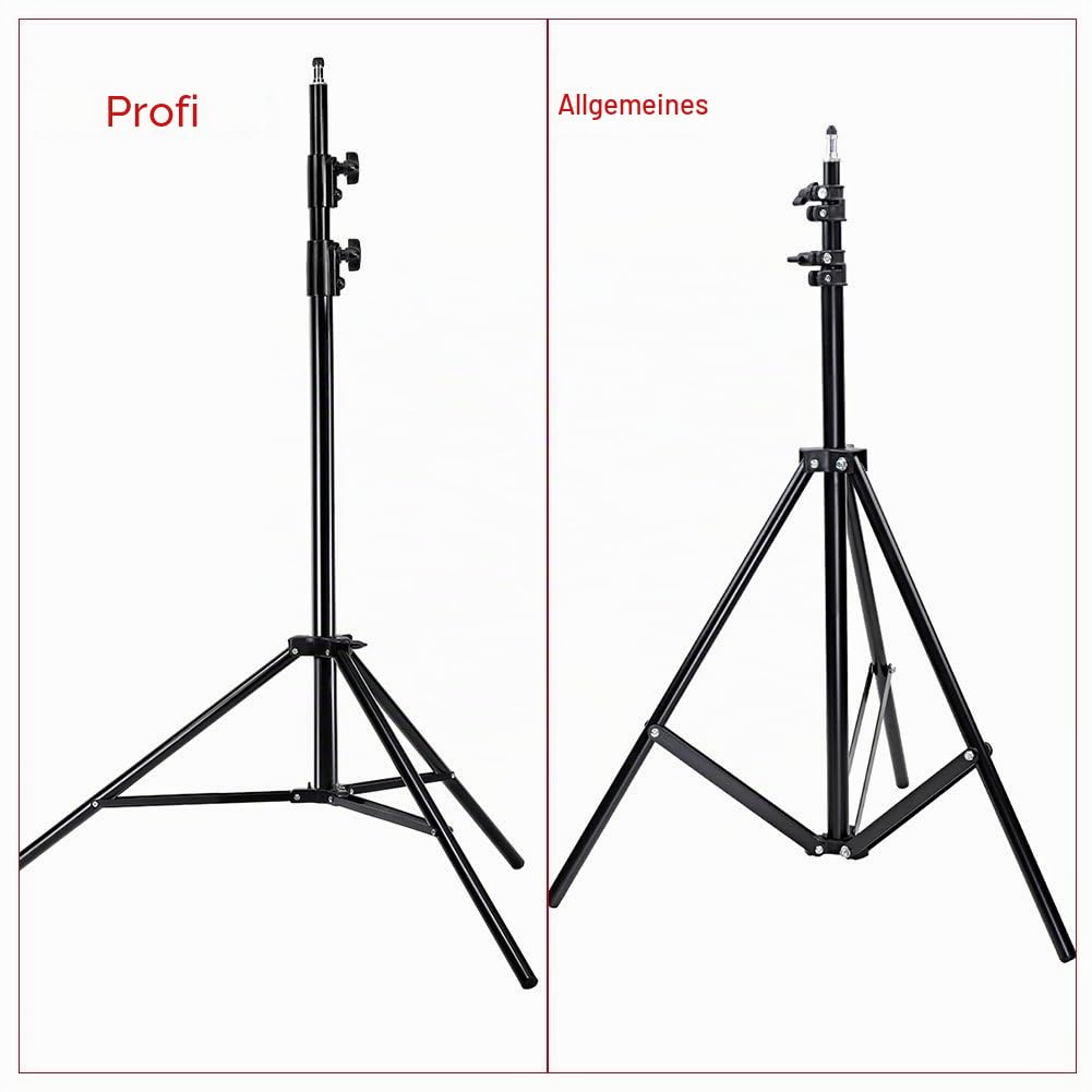 Neewer Pro 9Fuß/260cm Spring Loaded Heavy Duty Photo Studio Light Stand mit 1/4" Schraube & 5/8 Stud für Video – Bild 2