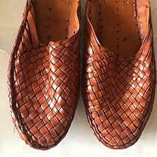 mens woven mules
