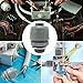 32 Pcs 1/2 Inch Liquid Tight Connector - PVC Electrical Conduit Connector - Flexible Nonmetallic Straight Conduit Fittings - UL Listed Electrical Fittings for Home Kitchen Bathroom Tube Tool Supplies
