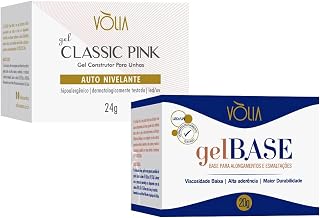 KIT GEL VOLIA CLASSIC PINK 24G + GEL BASE 20G
