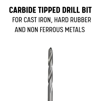 Drill America 9/64 Carbide Tipped Drill Bit, D/ACT Series