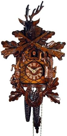 August Schwer Hunting-Style Cuckoo Clock