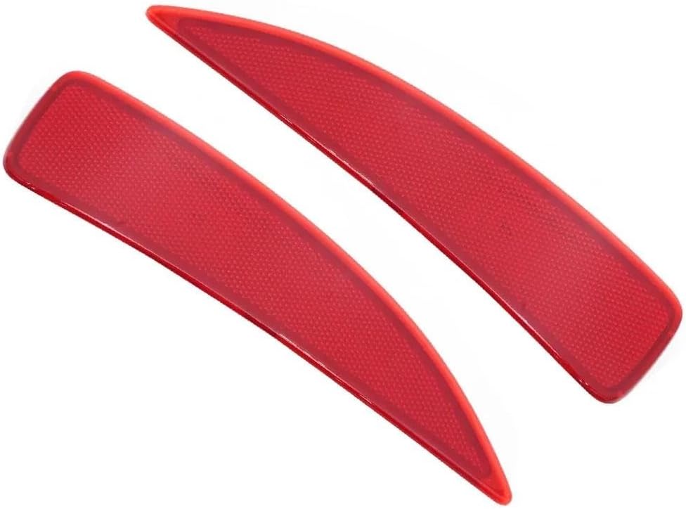 Car Tail Light 1pair Car Rear Bumper Reflector Lamp Cover TO1184103 2164-52100 for Toyota for Yaris 2012 2013 2014 Rear Stop Lights