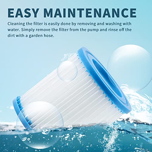 Miniatura 7 de Lxtopn For Intex Pool Cartucho De Filtro Tipo H 29007 Para Filtro Bombas 28601, 28602 2 Pcs