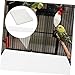Extra Large Round Liner Paper for Parrot Cage - 100pcs Disposable Absorbent Cushion Pads - 20 * 20 cm for Maintaining Cleanliness and Comfort in Your Bird's Home
