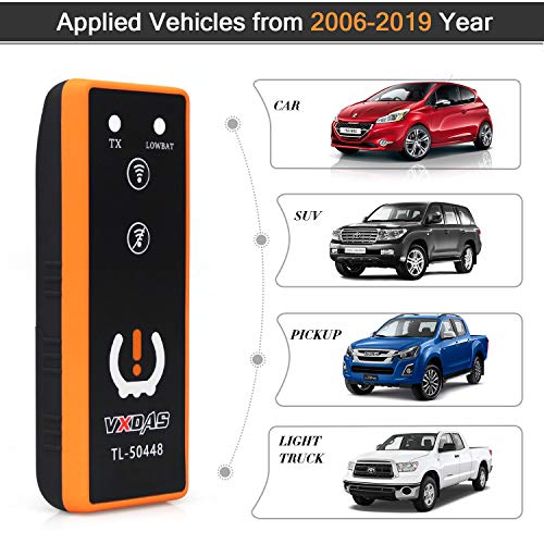 VXDAS 3in1 Auto Tire Pressure Monitor Sensor TPMS Relearn Reset Activation Tool OEC-T5 for GM &Toyota Series Vehicle - Thumbnail 5