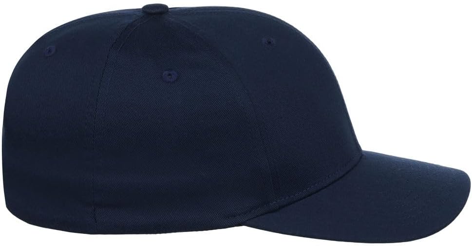 Lids Blank All Star Classic Structured Stretch Fitted Baseball Cap – Curved Bill Hat for Men and Women
