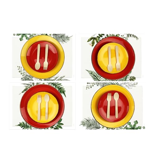Set de table en papier Greenhouse A3 x48 | Sous-main fleuri jetable - 4