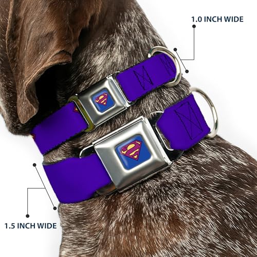 Collier de chien ajustable Buckle Down Bizzaro Logo 9-38cm - 3