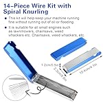 Lusofie-Carburetor-Carbon-Dirt-Jet-Remove-Cleaner-2-Aluminum-Boxes-20-Needles-11-Nylon-Brushes-2-Wrenches-Torch-Tip-Cleaner-Repair-Tools-Set-for-ATV-Moped-Welder-Carb-Spray-Guns