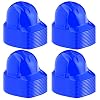 Sumind 48 Packs Construction Party Hats Kids Plastic Worker Helmet Bulk Toy for 3-8 Years Children Dress up Party Supplies(Blue)