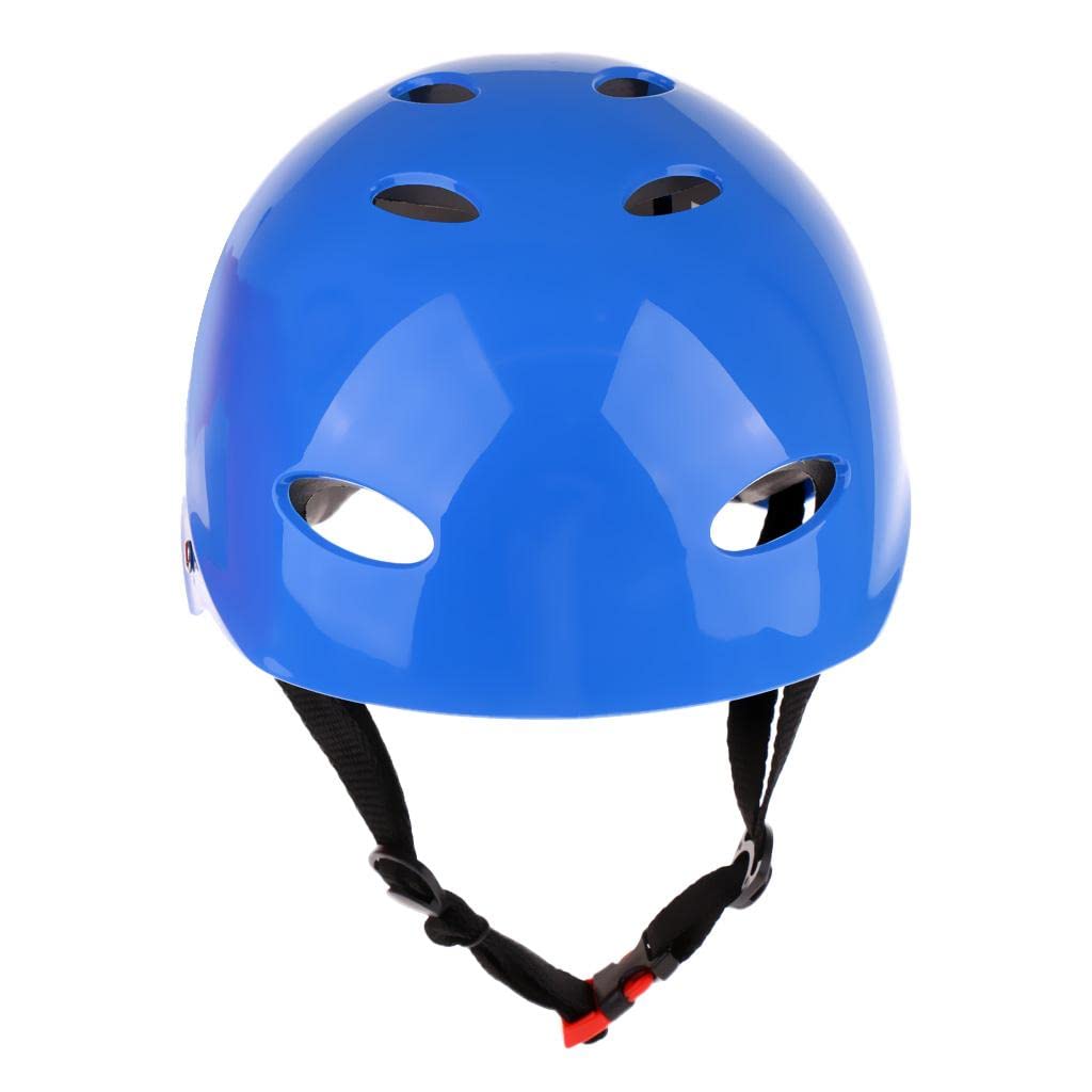 Kask ochronny do sportów wodnych do wakeboardu, kajaka, kajaka, łodzi, dryfowania, żeglarstwa, M, niebieski