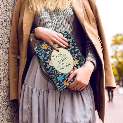 Pu Bible Cover for Women Portable Bible Bag and Totes with Internal Compartments4