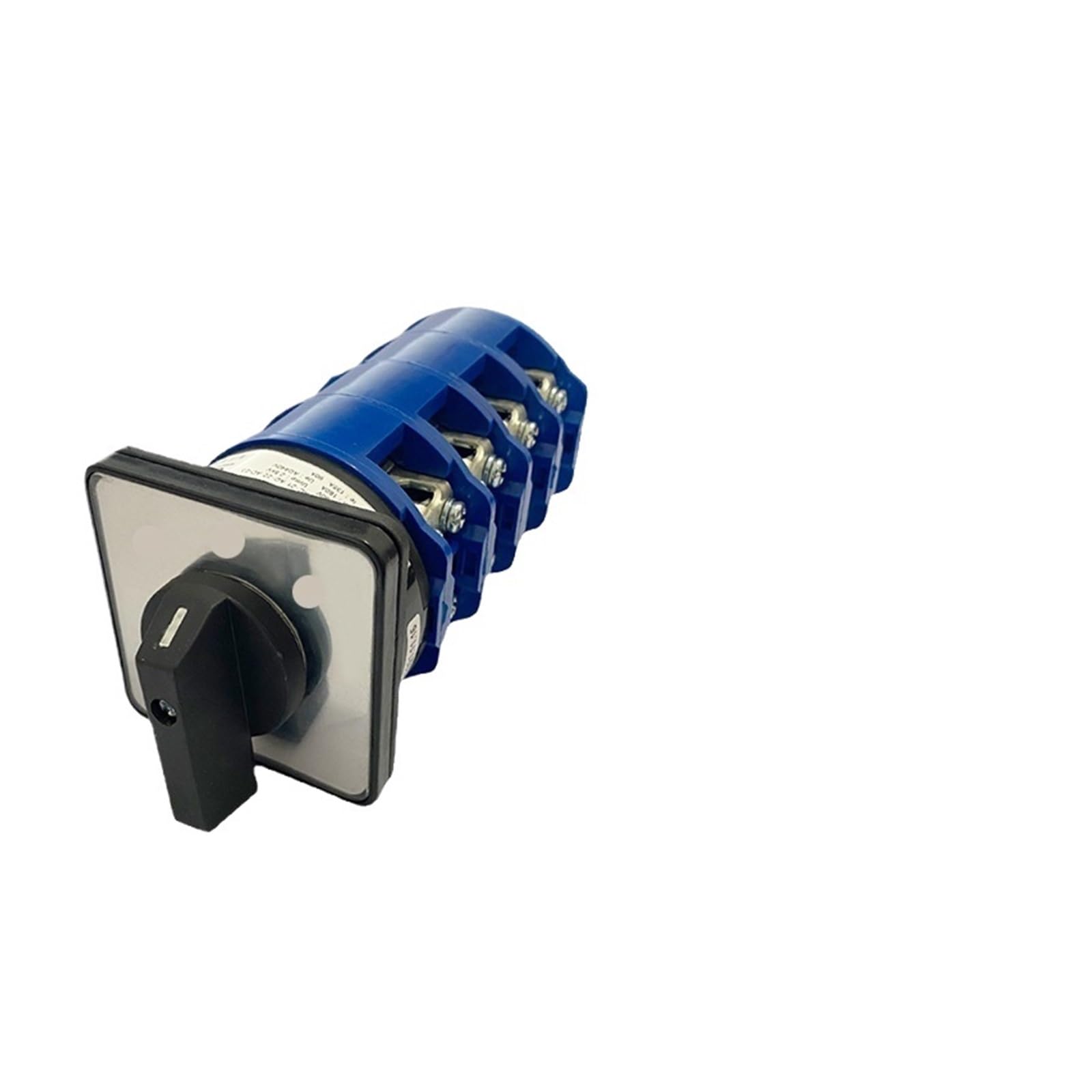 AARTERZZA LW26-160/4 Multi Positions 4 Section Transfer CAM Changeover Switch Four Wire Dual Power Switching Electronic Starter Reverse 160A(White)