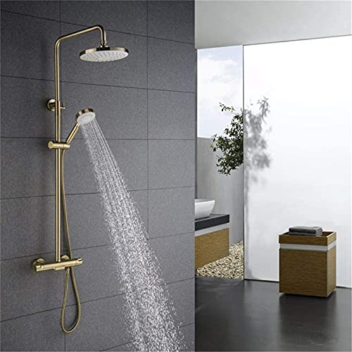 Pack douche murale pour rénovation avec grand pommeau et flexible - 5