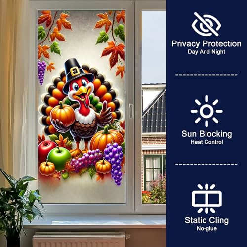 Vinilo decorativo para ventana 39.3x17.7 pulgadas HOMETITUTE miniatura 2