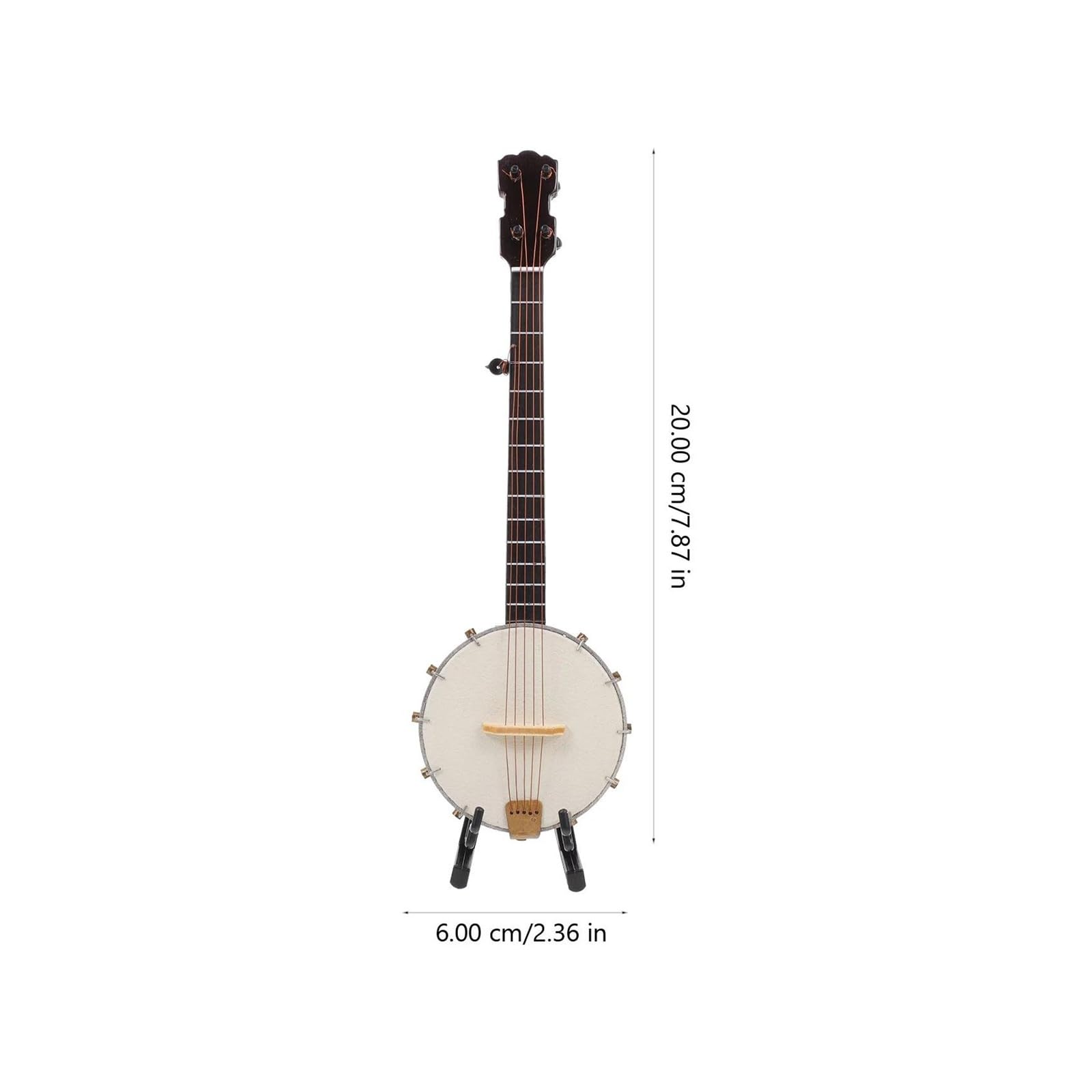 Banjo Model Mały Dekoracyjny Instrument Muzyczny