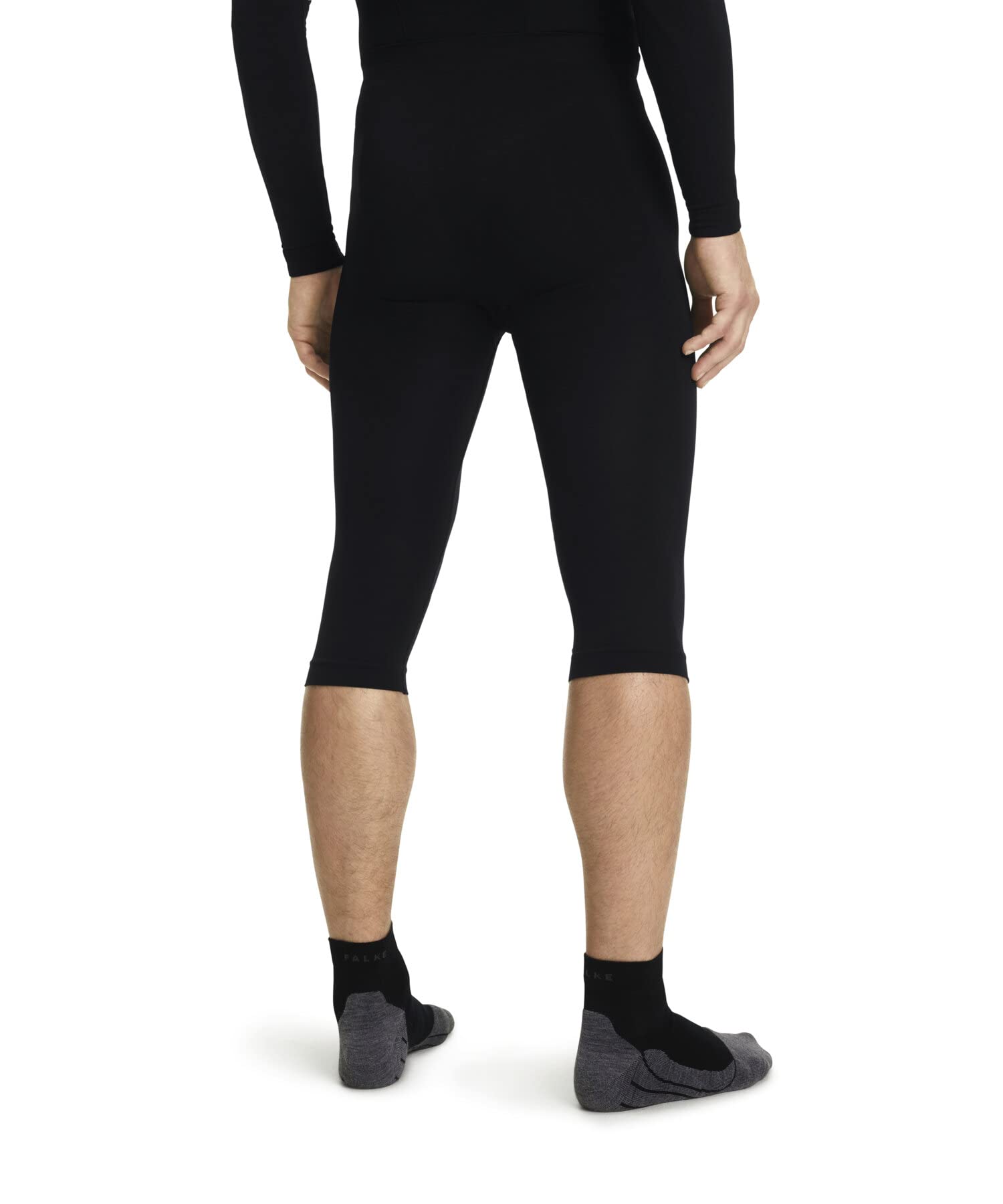 FALKE - 3/4 Tights Maximum Warm, Capri Uomo | con tessuti estremamente caldi