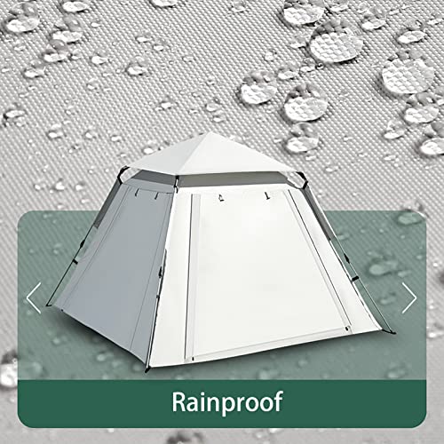 Carpa familiar impermeable para camping 5 personas miniatura 3