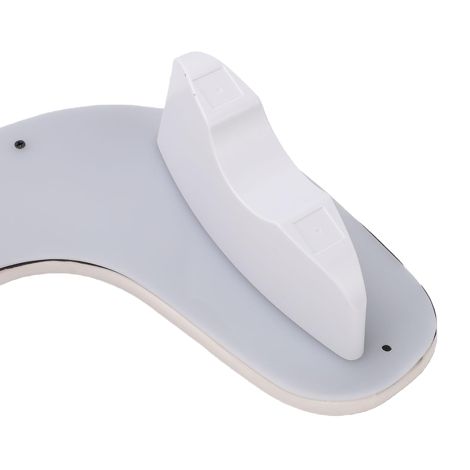 ZJchao Nail Arm Rest Manicure Hand Rest U Shaped Hand Pillow with 360 Rotatable Phone Holder for Salon Home Use White