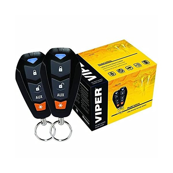 Viper 3400V 3-Channel 1-Way Car Alarm Vehicle Security Keyless Entry System