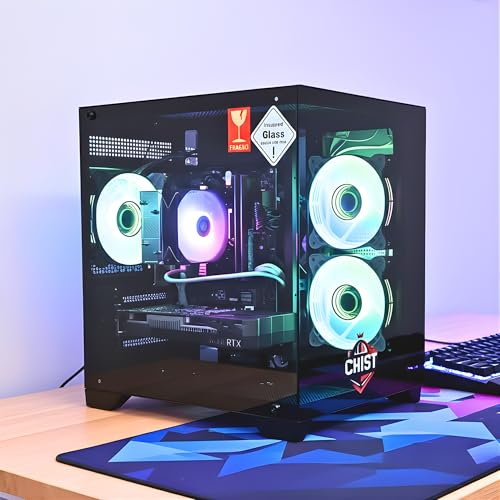 Image of CHIST ROG GAMEX,14-Core 28 Threads Xeon Processor, 32GB DDR4 RAM, 1TB SSD, RTX 3050 6GB GPU, 650PSU, Windows 11 Pro, Wi-Fi, Bluetooth