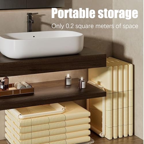 Bañera plegable duradera de gran capacidad con aislamiento premium 5