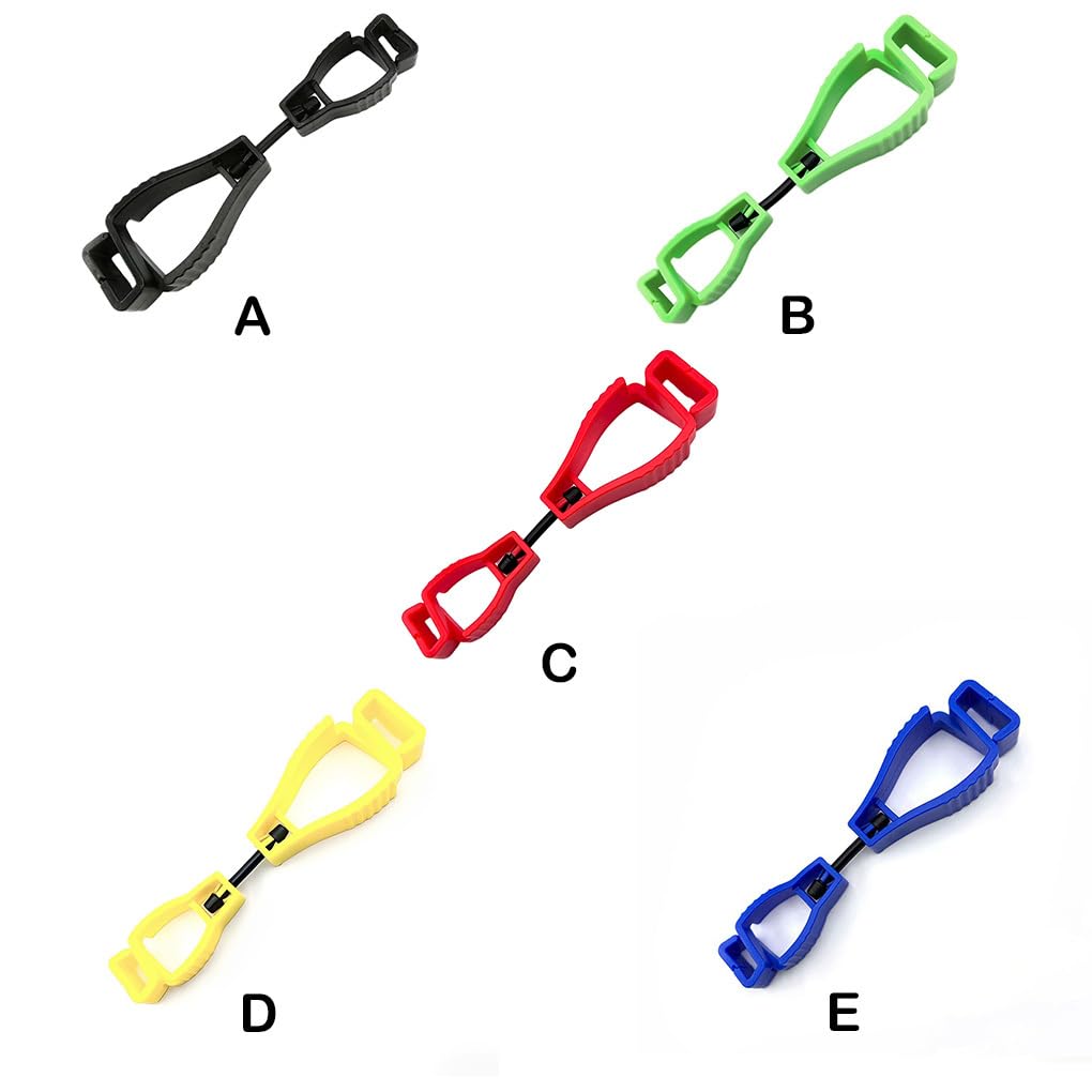 Clip per guanti antigoccia Fibbia per zaino Clip