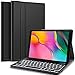 Produktbild IVSO Hintergrundbeleuchtete Tastatur Hülle für Samsung Galaxy Tab A 10.1 2019 T515/T510, [QWERTZ Deutsches], Schutzhülle mit magnetisch abnehmbar Tastatur für Samsung Galaxy Tab A 10.1 2019, Iron