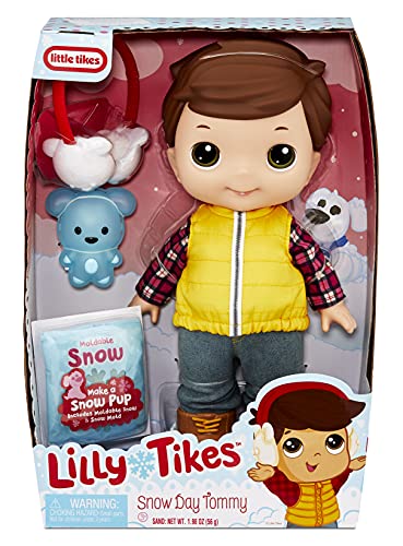 Muñeco Snow Day Tommy con ropa invernal y accesorios miniatura 4