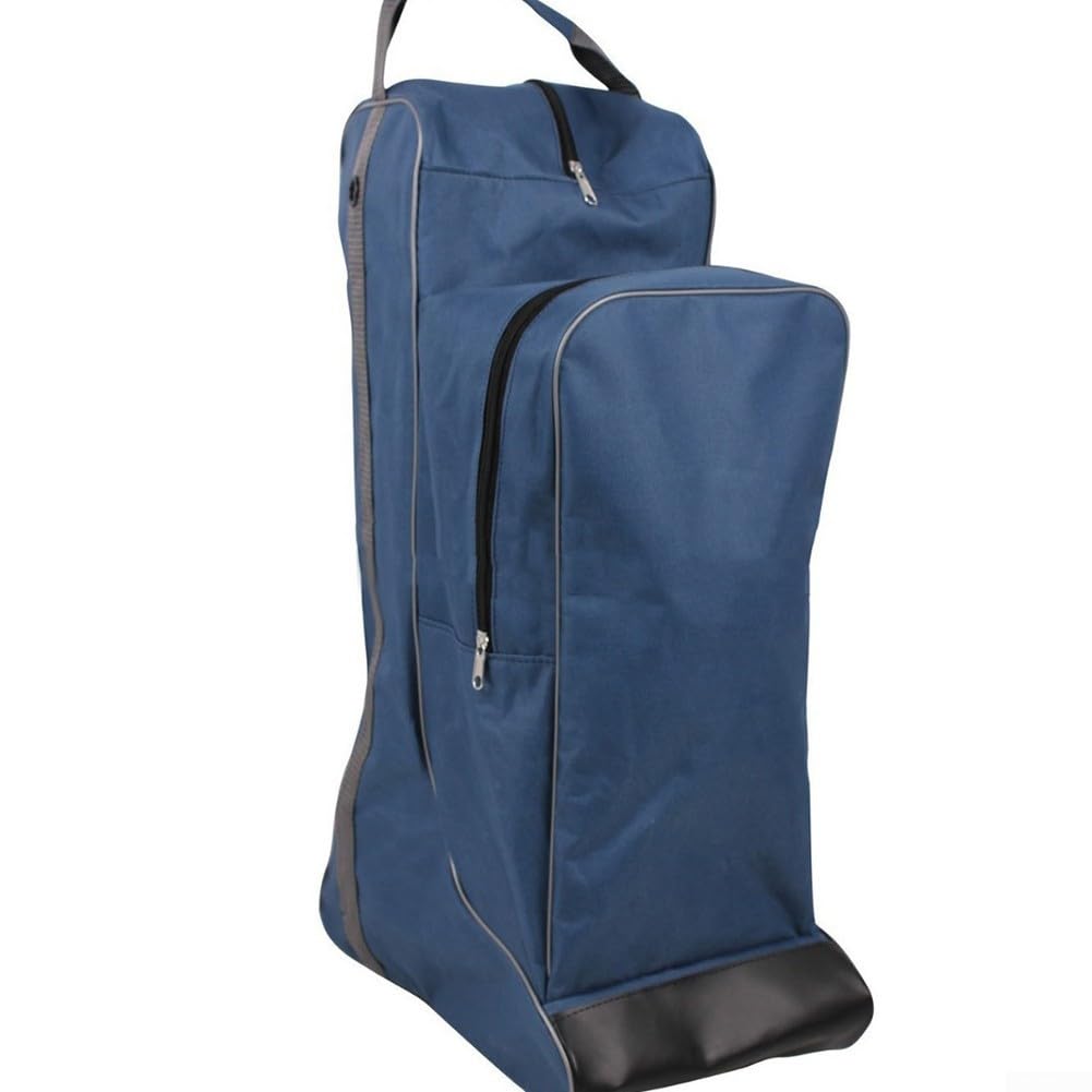 Yhenlovtt Sac de rangement de grande capacité pour bottes d'équitation avec poignée pour bottes hautes et équipements, tissu Oxford 600D, protection P