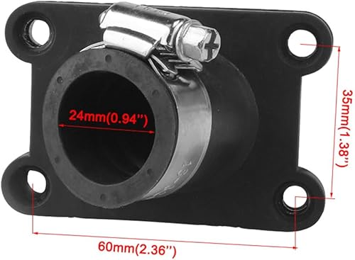 Miniatura 3 de Válvula de caña de arranque de colector de tubo de admisión de goma para 2002-2008 ktm 50 SX Pro Senior SX 50 50SX LC refrigerado por agua