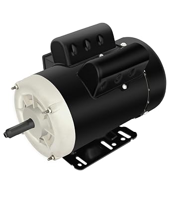 1.5HP Electric Motor Single Phase 56 Frame 5/8" Shaft Diameter 115/230V Reversible CW/CCW 3450RPM 2Pole 60HZ