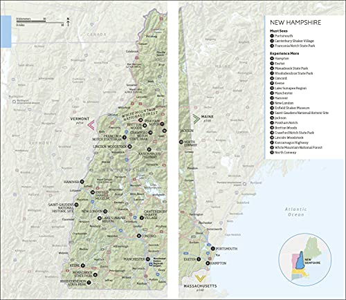 Dk Eyewitness New England (Travel Guide) #TOP6