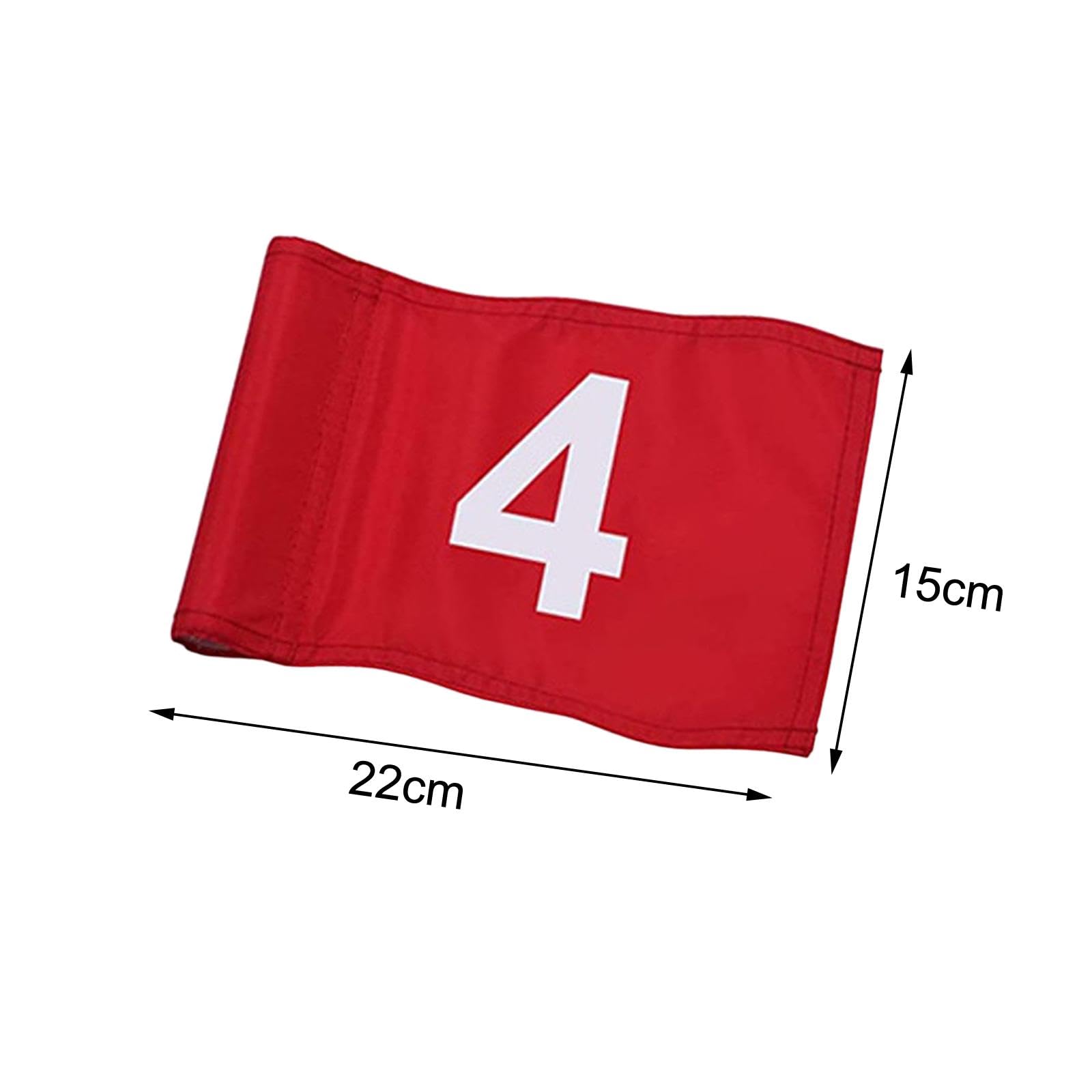Banderas de Golf, Ejercicio de Campo de Entrenamiento de Golf, Bandera de Nailon con Tubo insertado para el jardín del hogar, Oficina