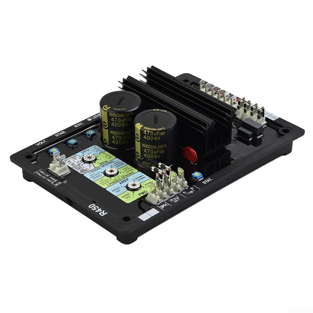 Regulador de voltaje automático AVR R450 para generador Leroy Somer, compatible con alternadores LSA 46.2 47.2 49.1 50.2, pieza de repuesto de módulo de control industrial