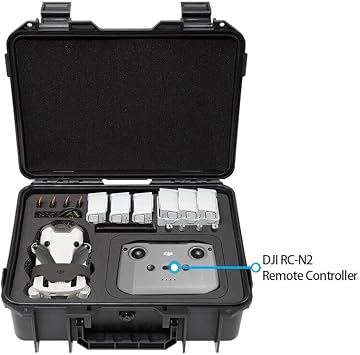 Case for DJI Mini 4 Pro Hard Case, Outdoor Travel Storage Carrying Bag for Mini 4 Pro Drone