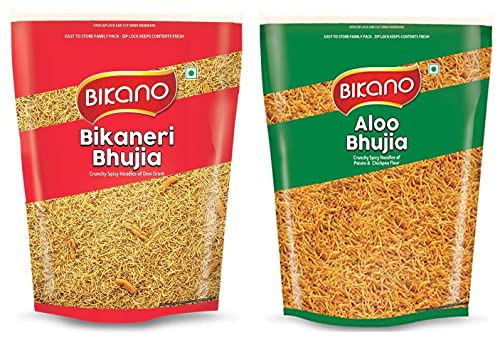 Image of BIKANO Aloo Bhujia 1 Kg,Bikaneri Bhujia 1 Kg