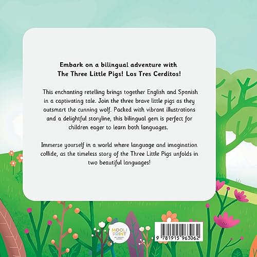 The Three Little Pigs | Los Tres Cerditos: Bilingual Spanish & English book for children (Bilingual Spanish fairy tales) - Image 2