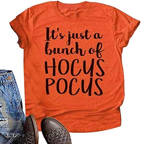 HRIUYI Halloween Shirts for Women Plus 