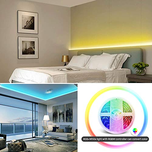 Tira LED GIDERWEL RGBW 5m Flexible 12V 300 LEDs miniatura 3