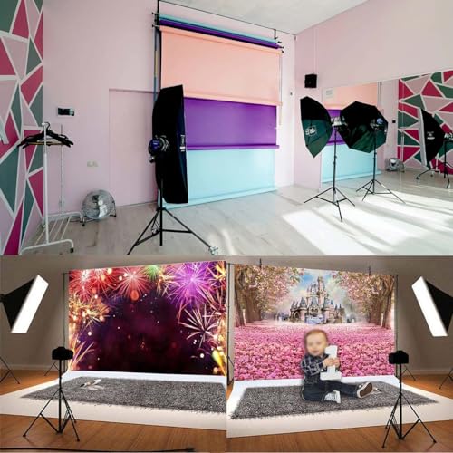 Fondo fotográfico de vinilo 8x6ft para escuela miniatura 5
